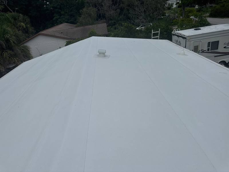 completed roofing project in Hudson FL