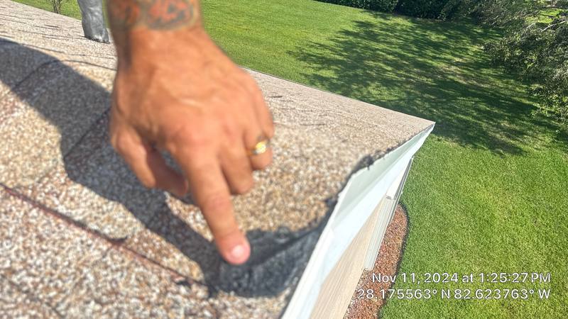 residential shingle roof replacement by Hloska Roofing in Trinity