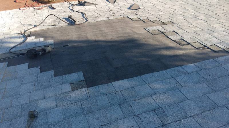 residential roof repair by Hloska Roofing in Clearwater