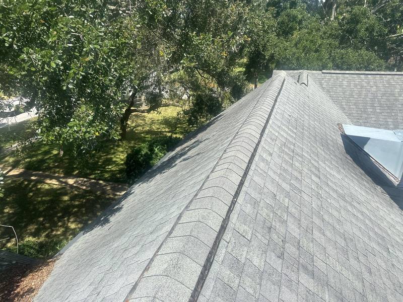 completed roofing project in Clearwater FL