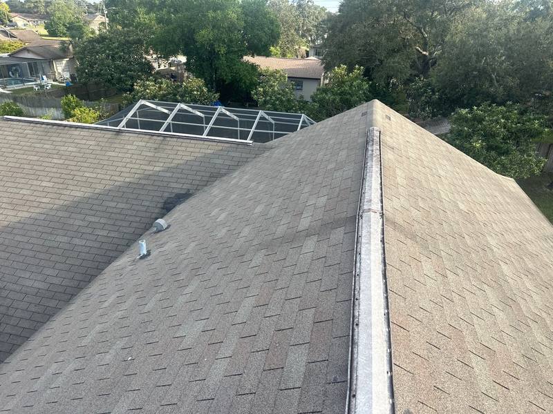 residential shingle roof replacement by Hloska Roofing in Spring Hill