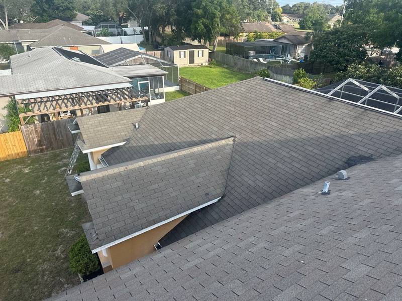 roofing project near Goodrich Street in Spring Hill