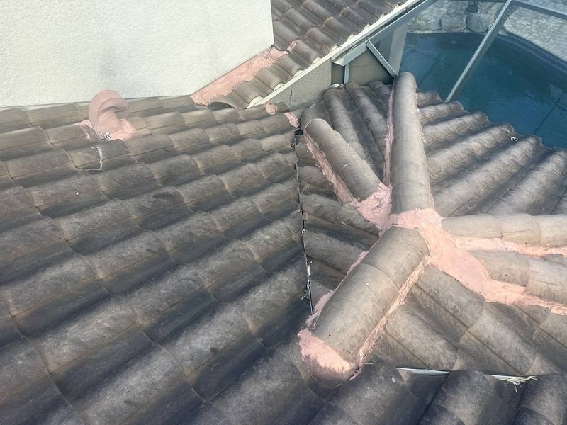 completed roofing project in Tampa FL