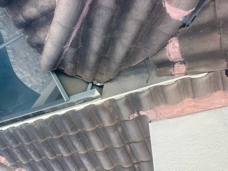 roofing project near Tillinghast Dr in Tampa