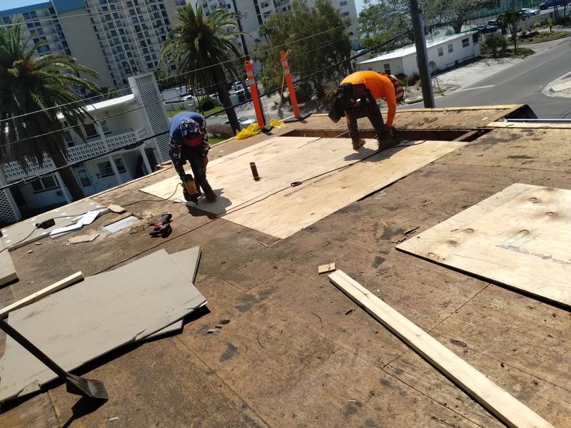 roof repair in St Pete Beach, Florida