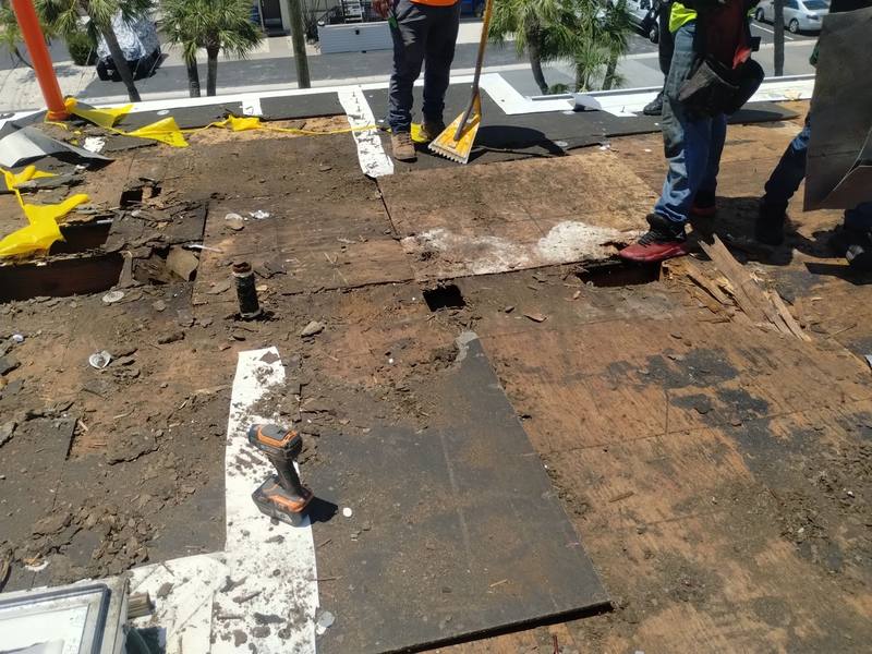 roofing project near 71st Ave in St Pete Beach
