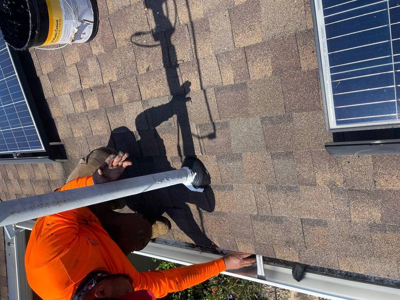 residential roof repair by Hloska Roofing in St Pete
