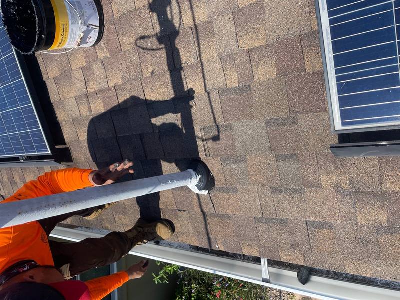 completed roofing project in St. Petersburg FL