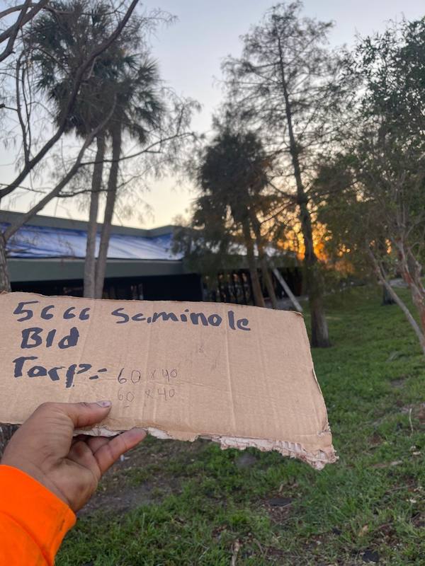 completed roofing project in Seminole FL