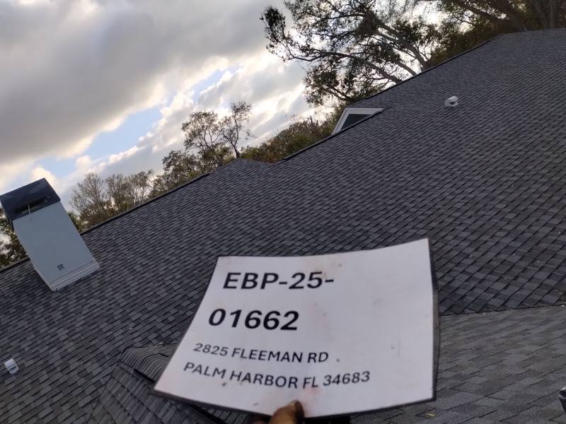 completed roofing project in Palm Harbor FL