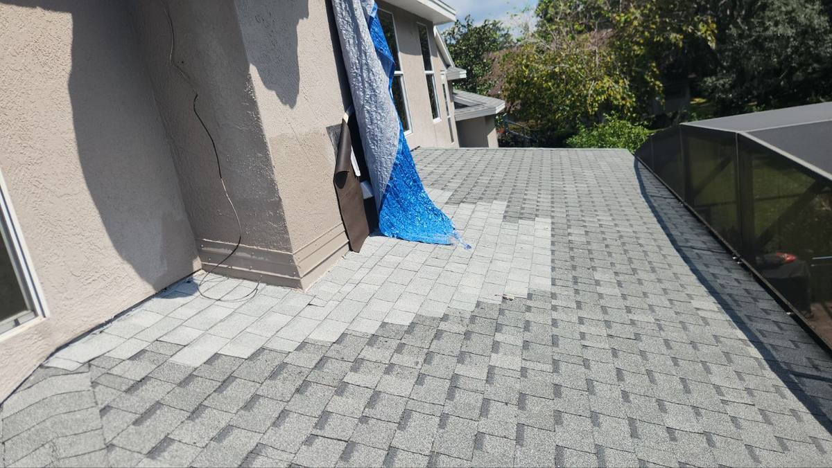 shingle roof replacement in Tarpon Springs, Florida