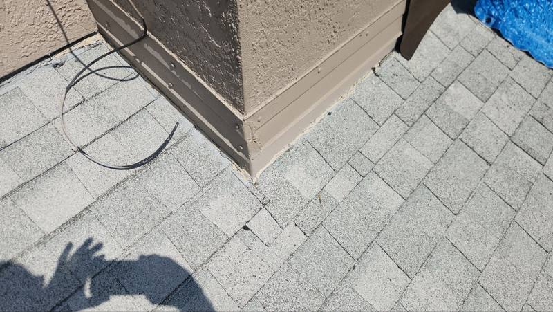 completed roofing project in Tarpon Springs FL