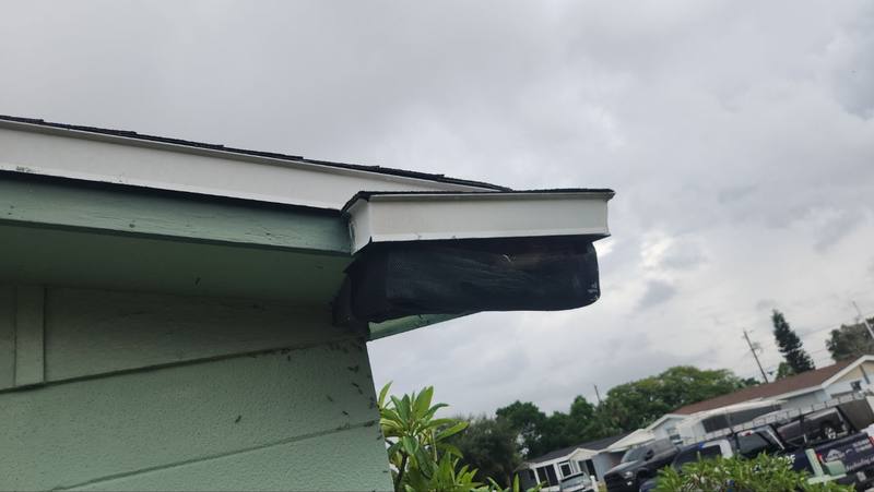 residential roof repair by Hloska Roofing in Holiday