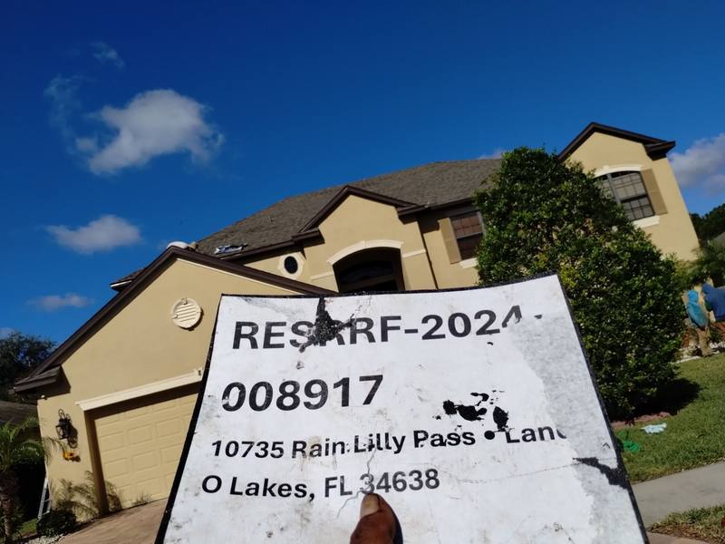 shingle roof replacement in Land O Lakes, Florida