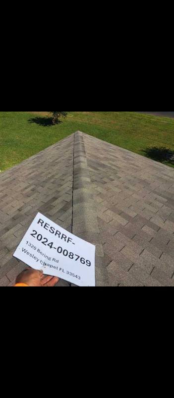 roofing project near Bering Rd in Wesley Chapel