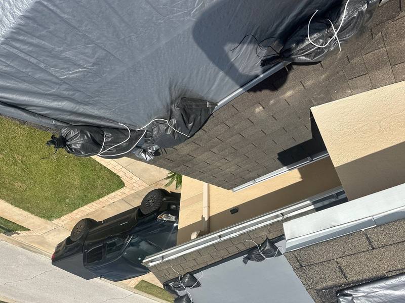 completed roofing project in Hudson FL