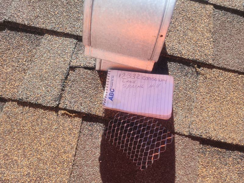 completed roofing project in Spring Hill FL