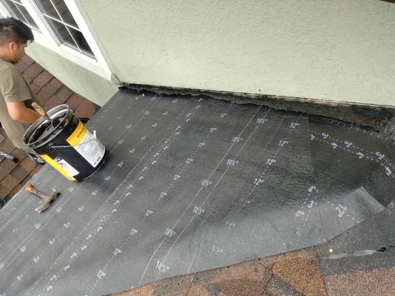 roofing project near White Bird Ave in Wesley Chapel