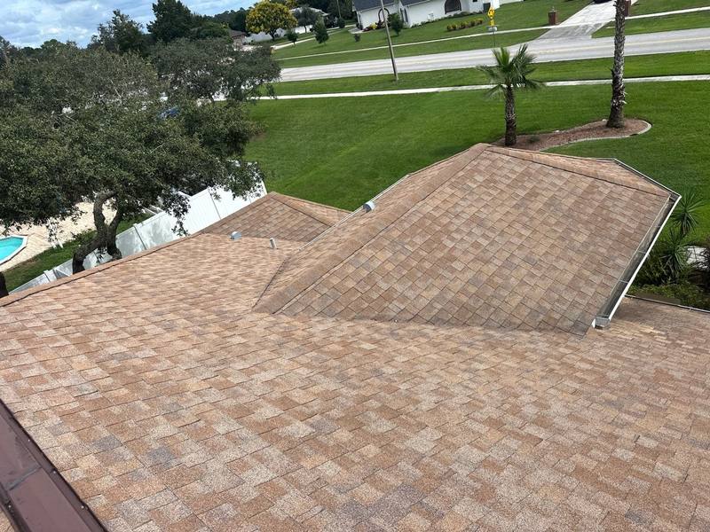 completed roofing project in Spring Hill FL