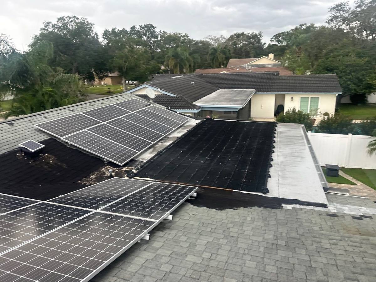 shingle roof replacement in Largo, Florida