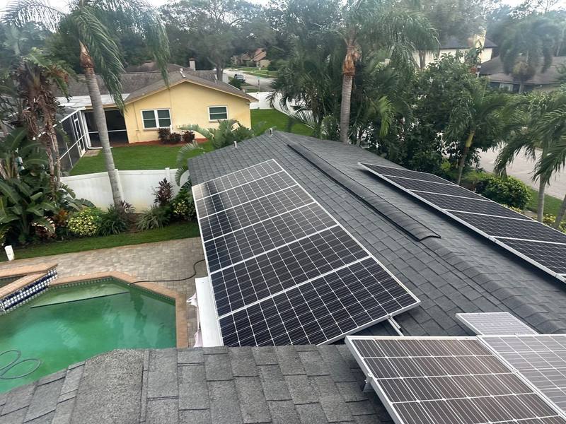 residential shingle roof replacement by Hloska Roofing in Largo
