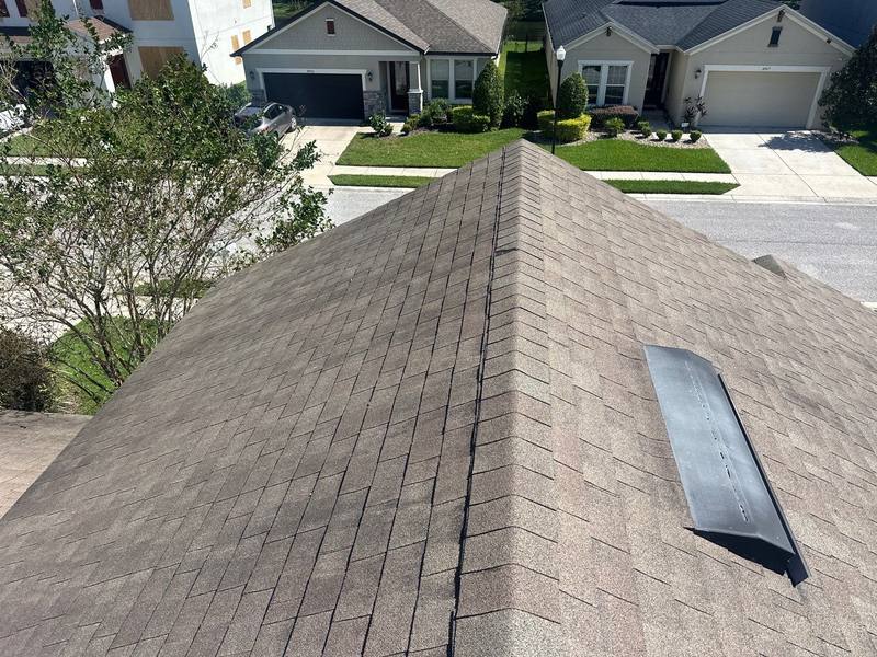 residential roof repair by Hloska Roofing in Wesley Chapel