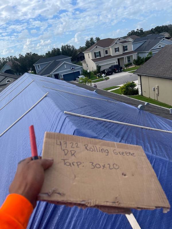 completed roofing project in Wesley Chapel FL