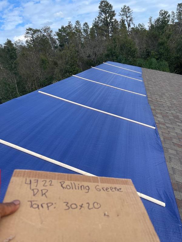 residential roof replacement by Hloska Roofing in Wesley Chapel