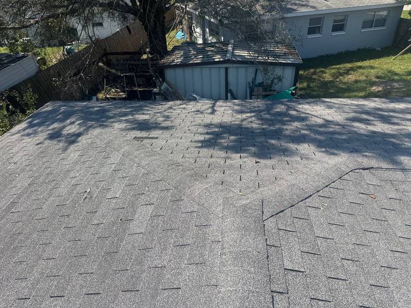 residential shingle roof replacement by Hloska Roofing in Gulfport