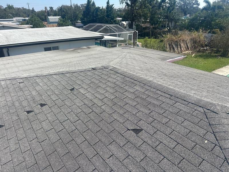 residential shingle roof replacement by Hloska Roofing in Gulfport