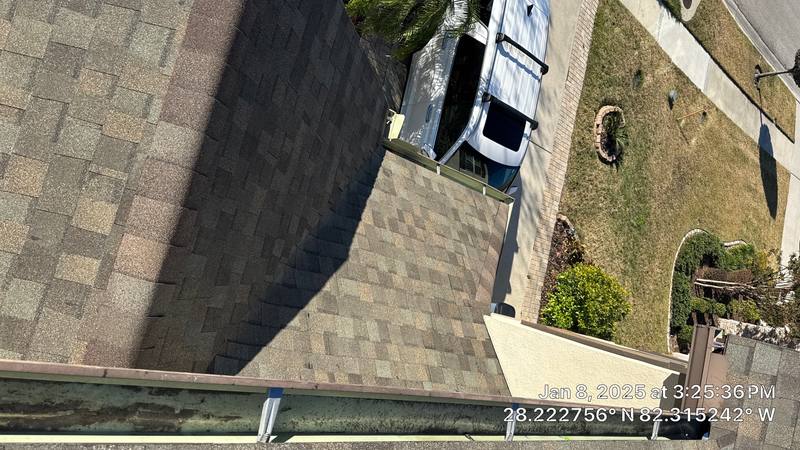 completed roofing project in Wesley Chapel FL