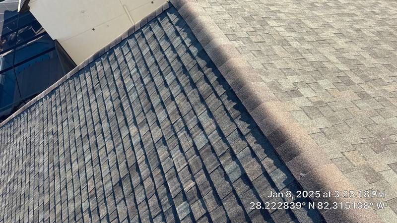 roofing project near Five Farms Ave in Wesley Chapel