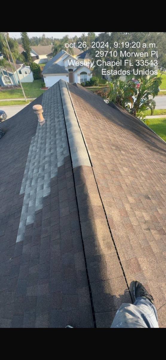 roof repair in Wesley Chapel, Florida