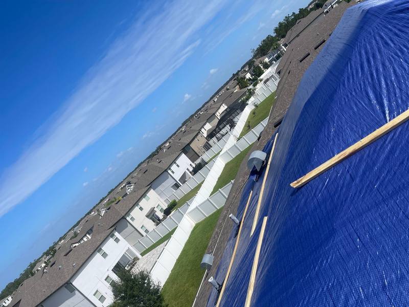 residential roof replacement by Hloska Roofing in Wesley Chapel