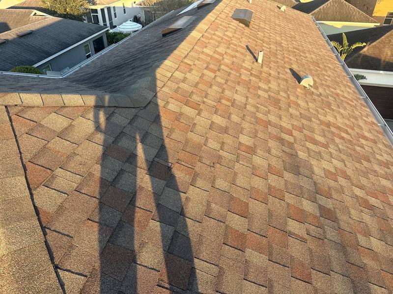 residential roof repair by Hloska Roofing in Wesley Chapel