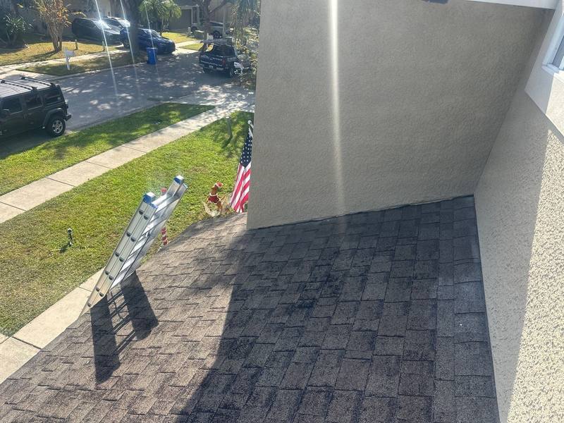 completed roofing project in Tampa FL