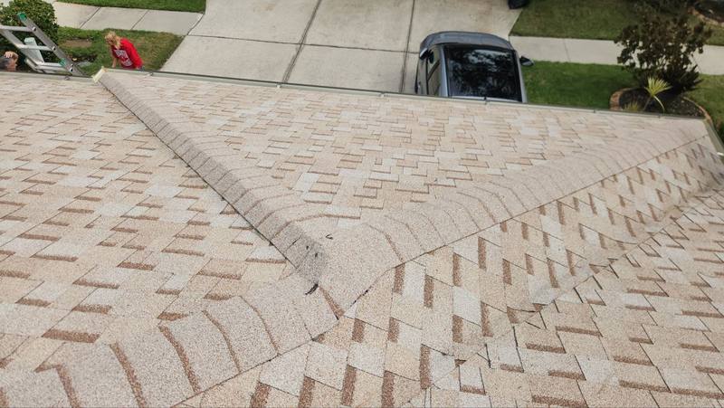 completed roofing project in Tampa FL