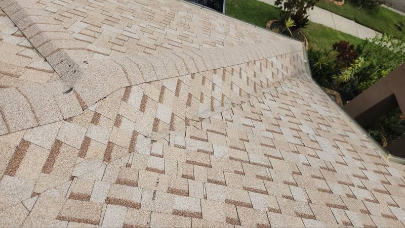 completed roofing project in Tampa FL