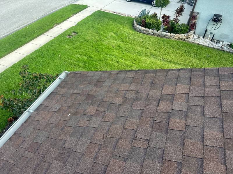 completed roofing project in Wesley Chapel FL