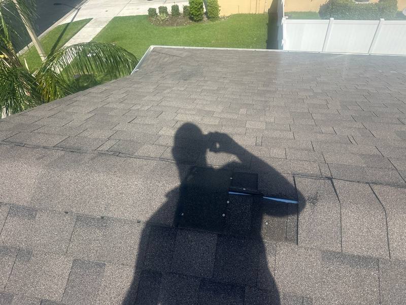 residential roof repair by Hloska Roofing in Wesley Chapel