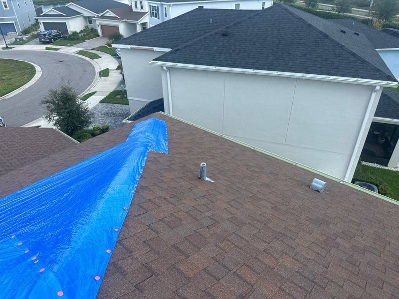 roofing project near White Fountain Ct in Wesley Chapel