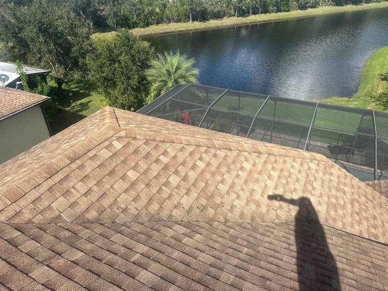 completed roofing project in Wesley Chapel FL