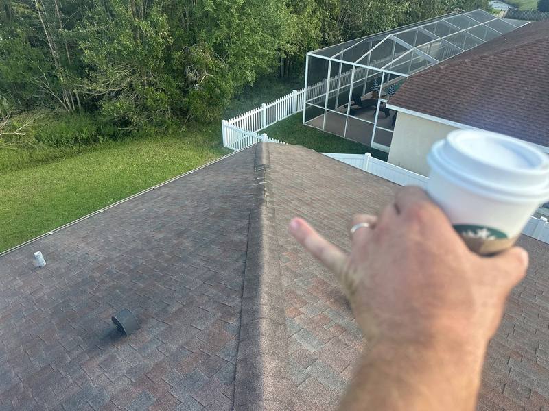 completed roofing project in Wesley Chapel FL