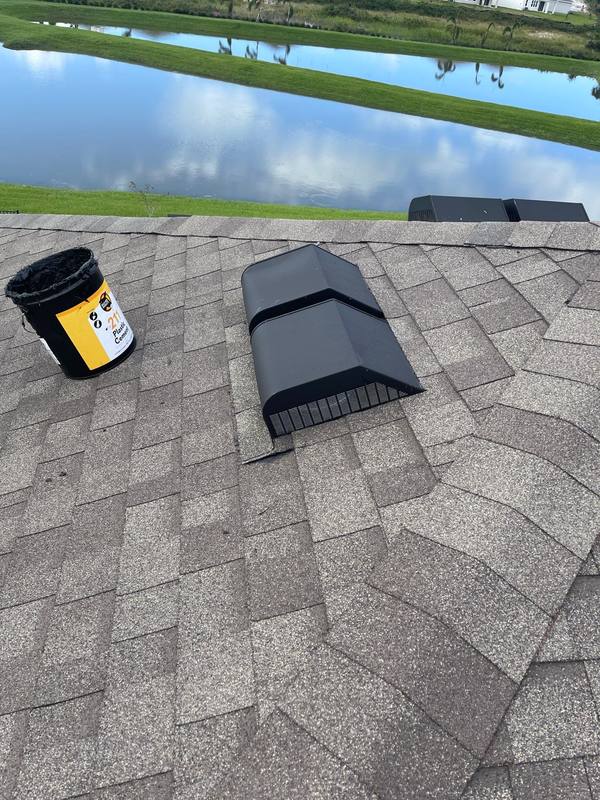 residential roof repair by Hloska Roofing in Wesley Chapel