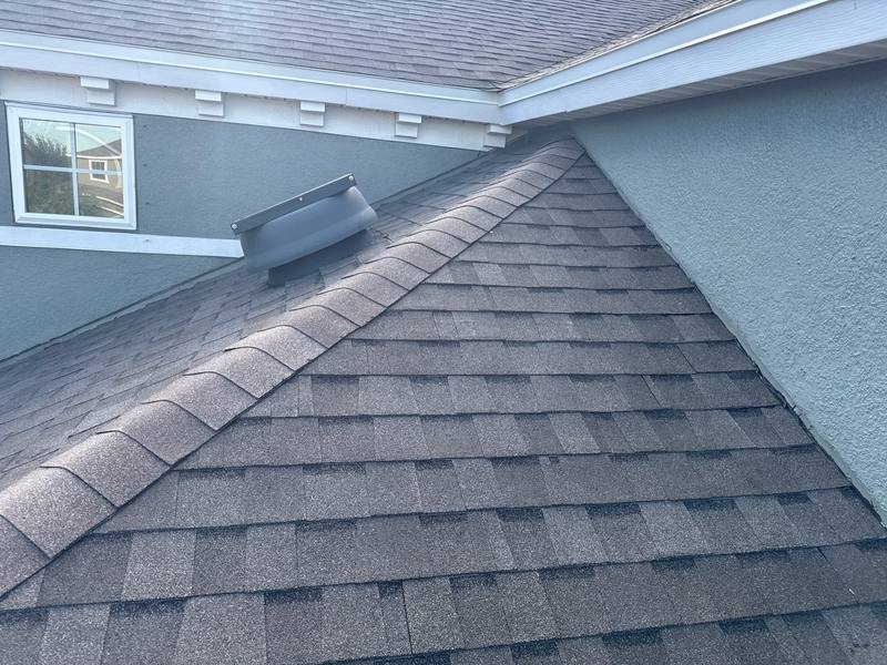 completed roofing project in Lutz FL