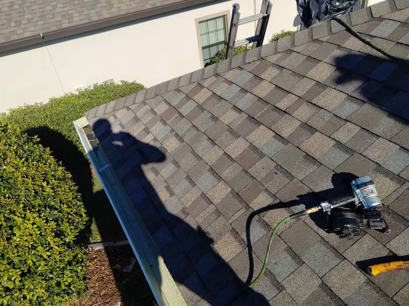 completed roofing project in Land O Lakes FL