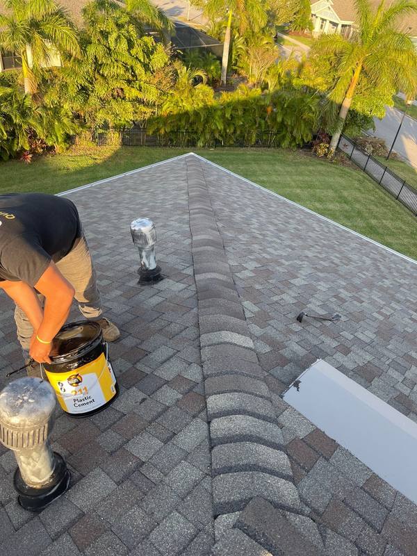 residential roof replacement by Hloska Roofing in Apollo Beach