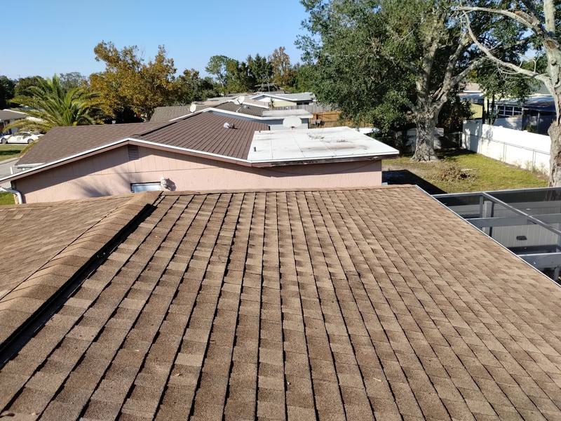 completed roofing project in Port Richey FL
