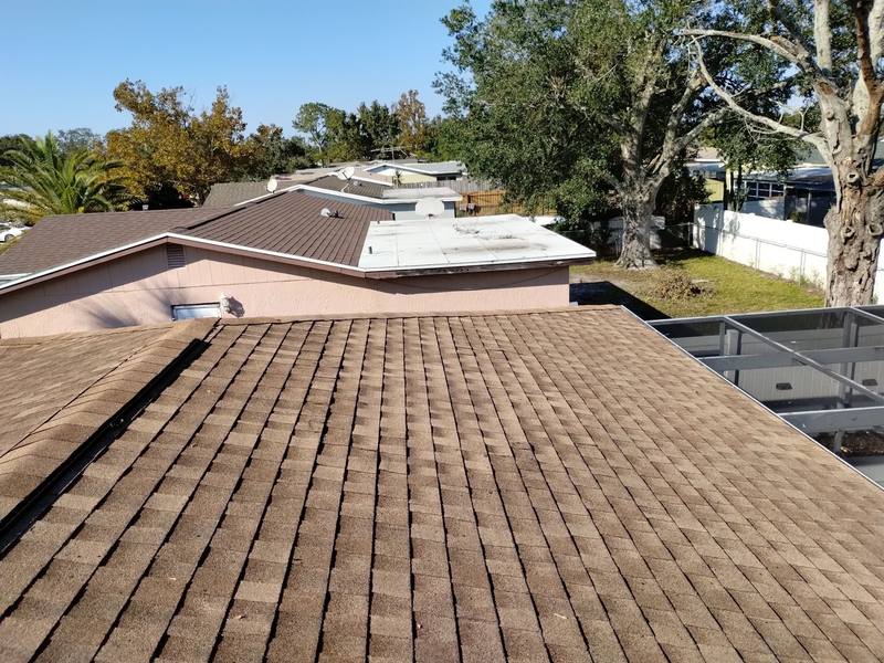 completed roofing project in Port Richey FL