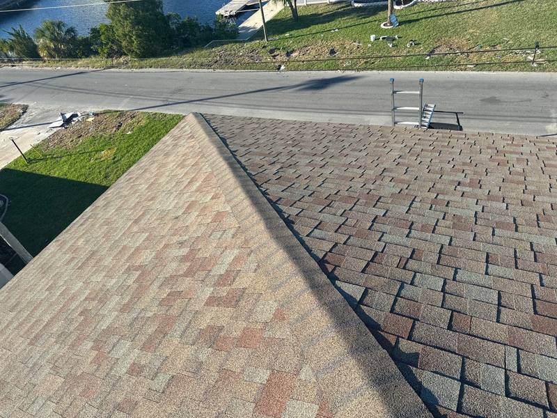 residential roof repair by Hloska Roofing in Hernando Beach